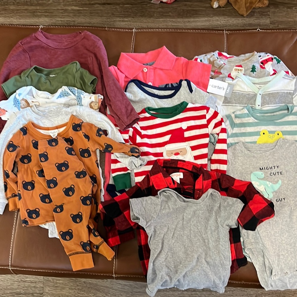14 pc assorted onesies for 18 month.